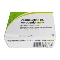 Атомоксетин HCL 40 мг Европа :: Аналог Когниттера :: Aurobindo капс. №30 в Иваново и области фото